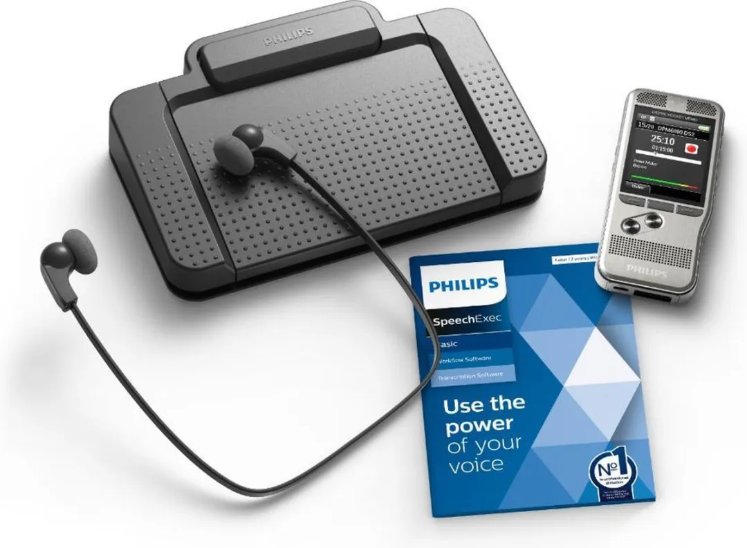 Philips DPM6700 DPM6000 Dicteerapparaat - Zilver