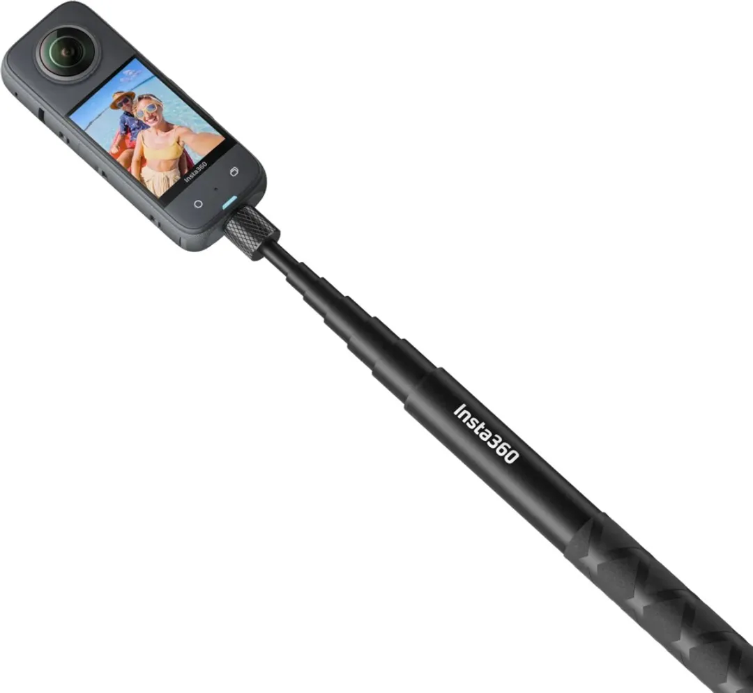 Insta360 X5 Carry Case & Invisible Selfie Stick - Grijs/Zwart