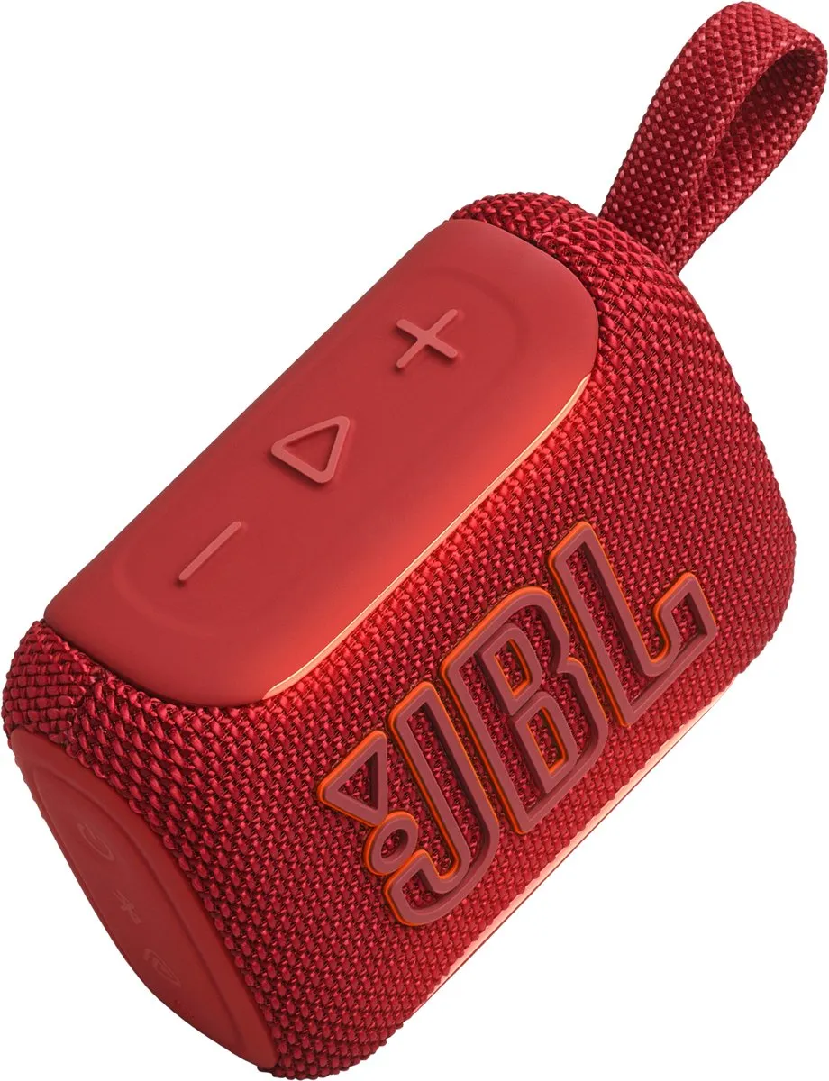 JBL Go 5 Draadloze Speaker - 4.8W - 10 uur - IP68 - Rood