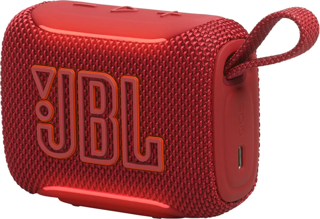 JBL Go 5 Draadloze Speaker - 4.8W - 10 uur - IP68 - Rood
