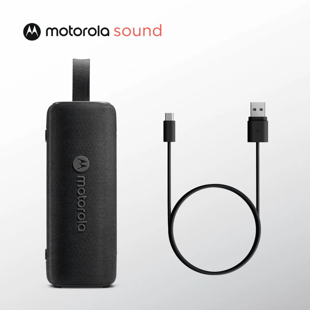 Motorola ROKR 600 Draadloze Stereoluidspreker - 30W - Zwart