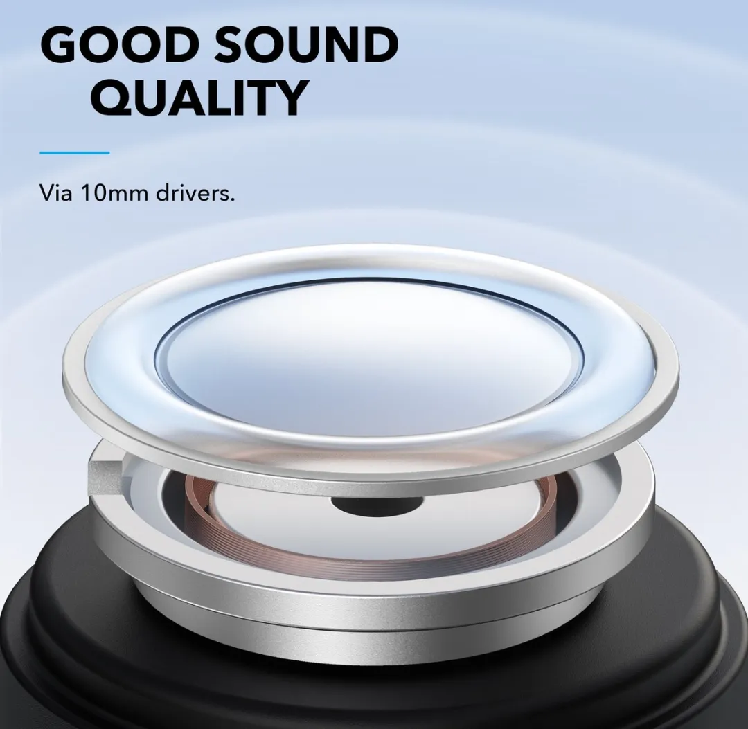 Soundcore Note 3i Noise Cancelling Oordopjes - 36H - Zwart - afbeelding 6 van 6