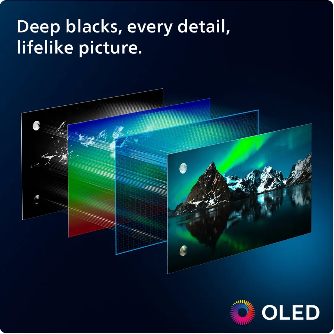 Philips 48OLED809/12 4K OLED TV - 48 inch - Zwart