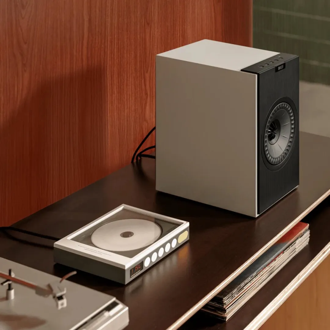 KEF Coda W Actieve Luidspreker - Paar - Grijs