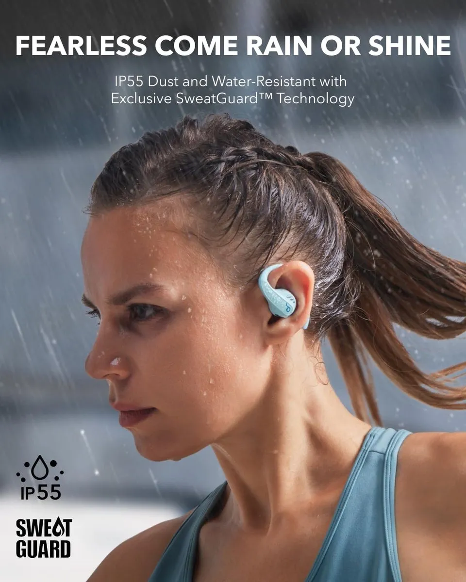 Soundcore AeroFit Pro A3871 Open-Oor Sportoortjes - Blauw