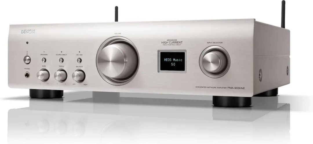 Denon PMA-900HNE Netwerkversterker - 50W/Z - Zilver - afbeelding 6 van 6