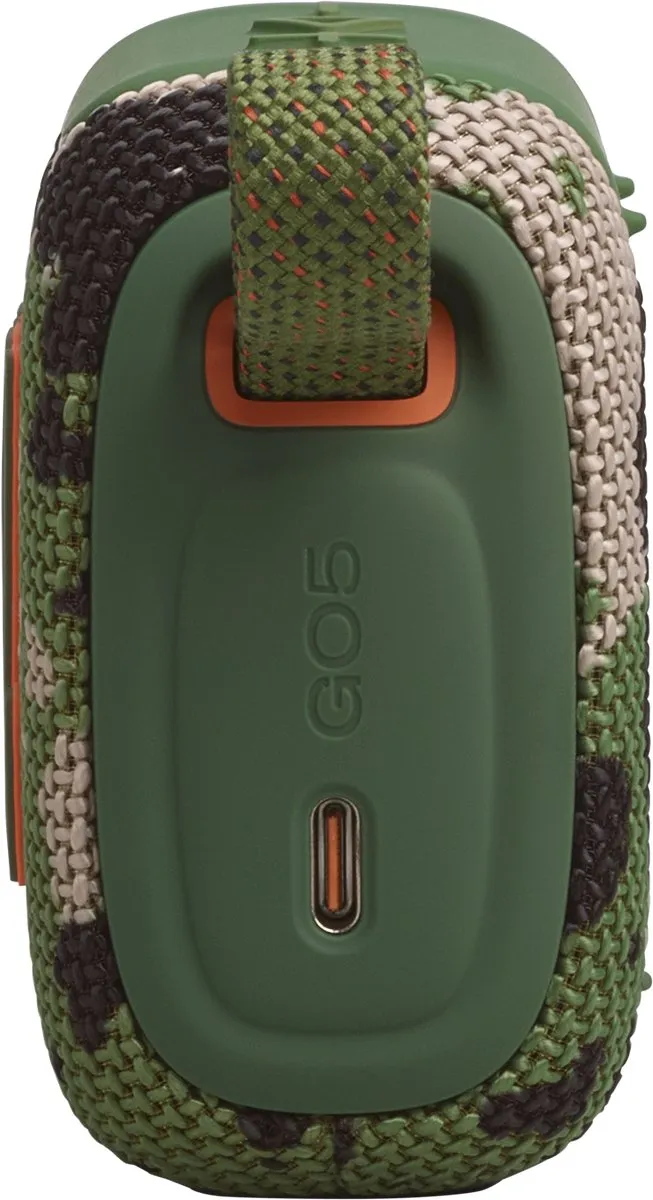 JBL Go 5 JBLGO5SQUAD Draadloze Speaker - 4.8W - 10 uur - IP68 - Squad Groen