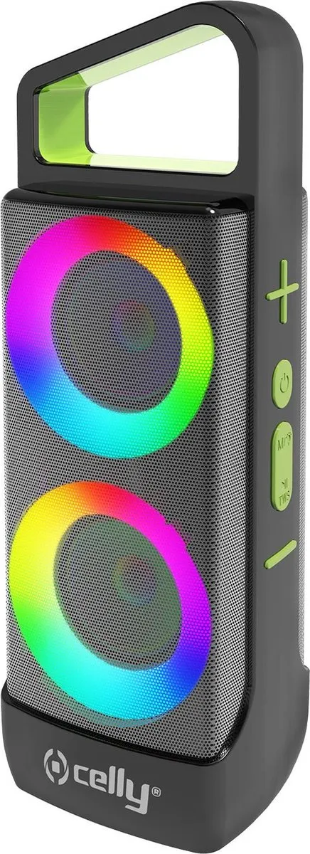 Celly GROOVERGBBK Draagbare Bluetooth Speaker