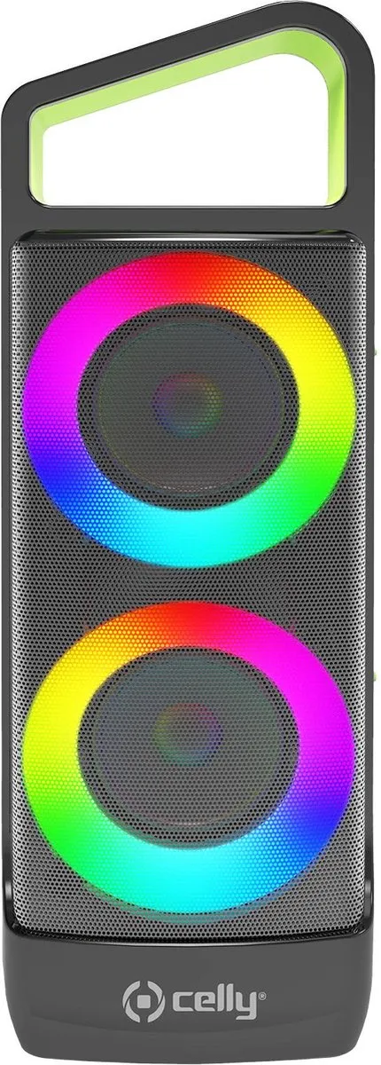 Celly GROOVERGBBK Draagbare Bluetooth Speaker - 10W - Zwart - afbeelding 4 van 4