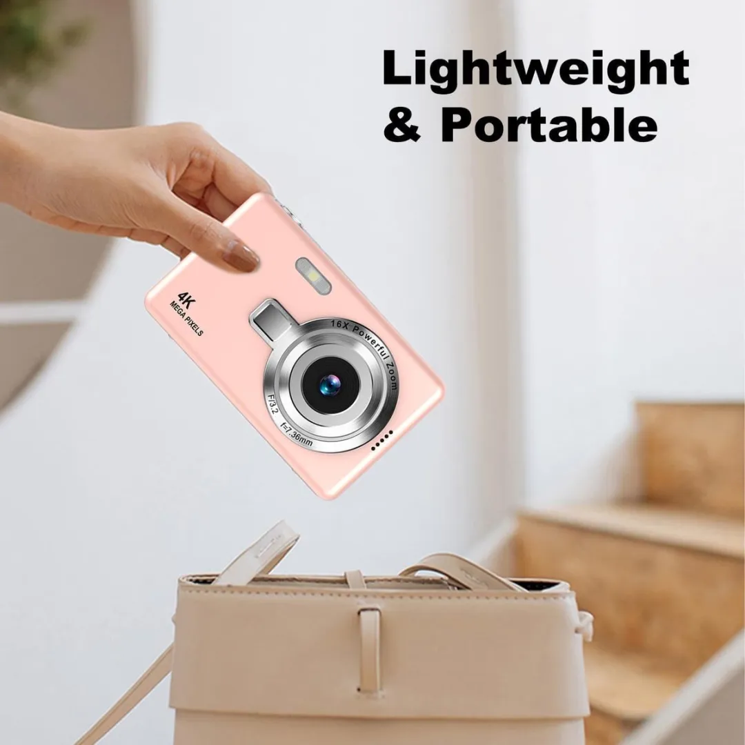 ECTEATOY 4K Ultra HD CCD Mini Camera - Paars - 32GB