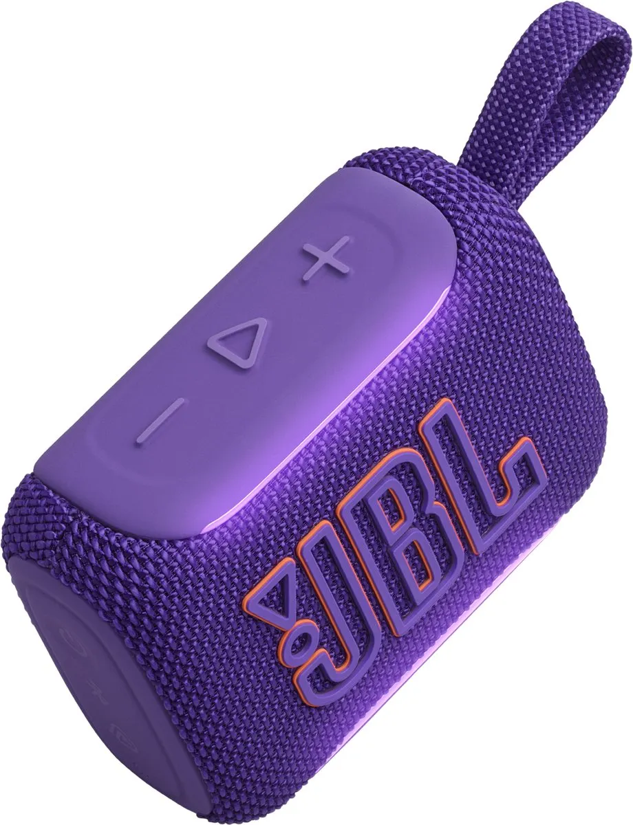 JBL Go 5 JBLGO5PUR Draadloze Speaker - 4.8W - 10 uur - IP68 - Paars