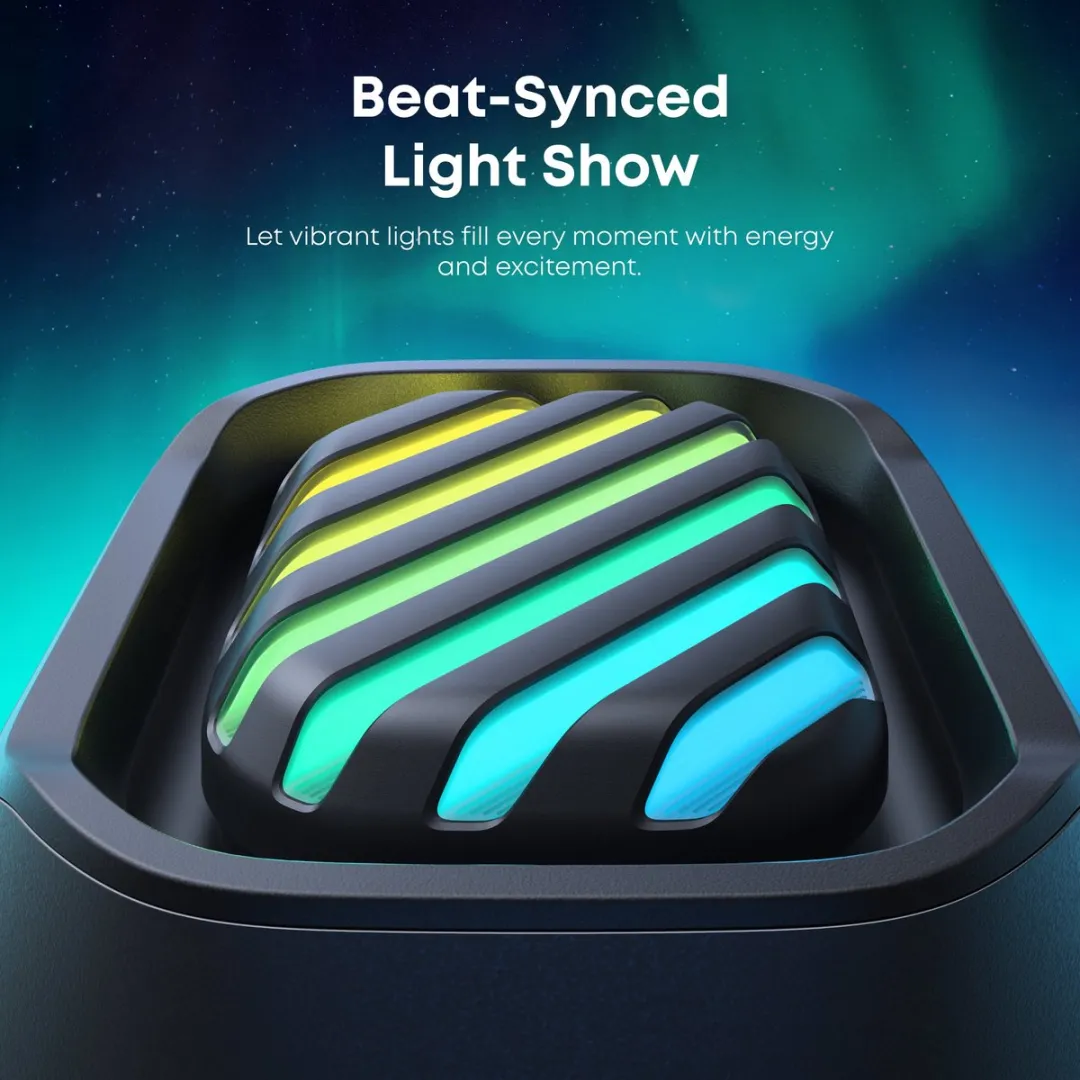 Soundcore Boom 2 Pro A3134A11 Buitenspeaker - 140W - IP68 - RGB - Powerbank