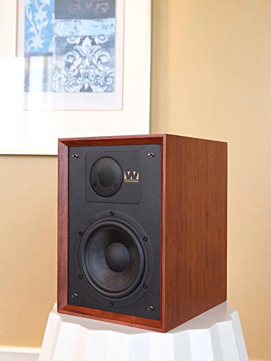 Wharfedale Denton 85th Anniversary Boekenplankluidspreker - 2-weg - Mahogany Red
