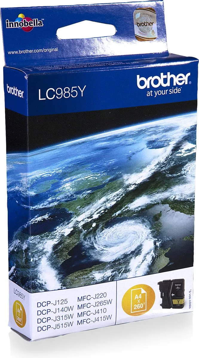 Brother LC-985Y Inktcartridge - Geel