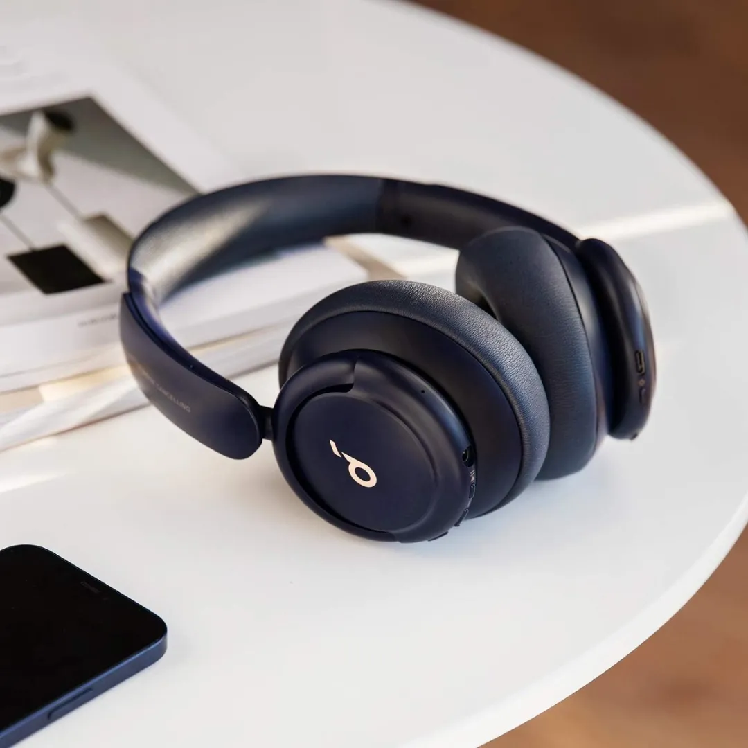Soundcore Life Q30 Bluetooth Hoofdtelefoon - Blauw