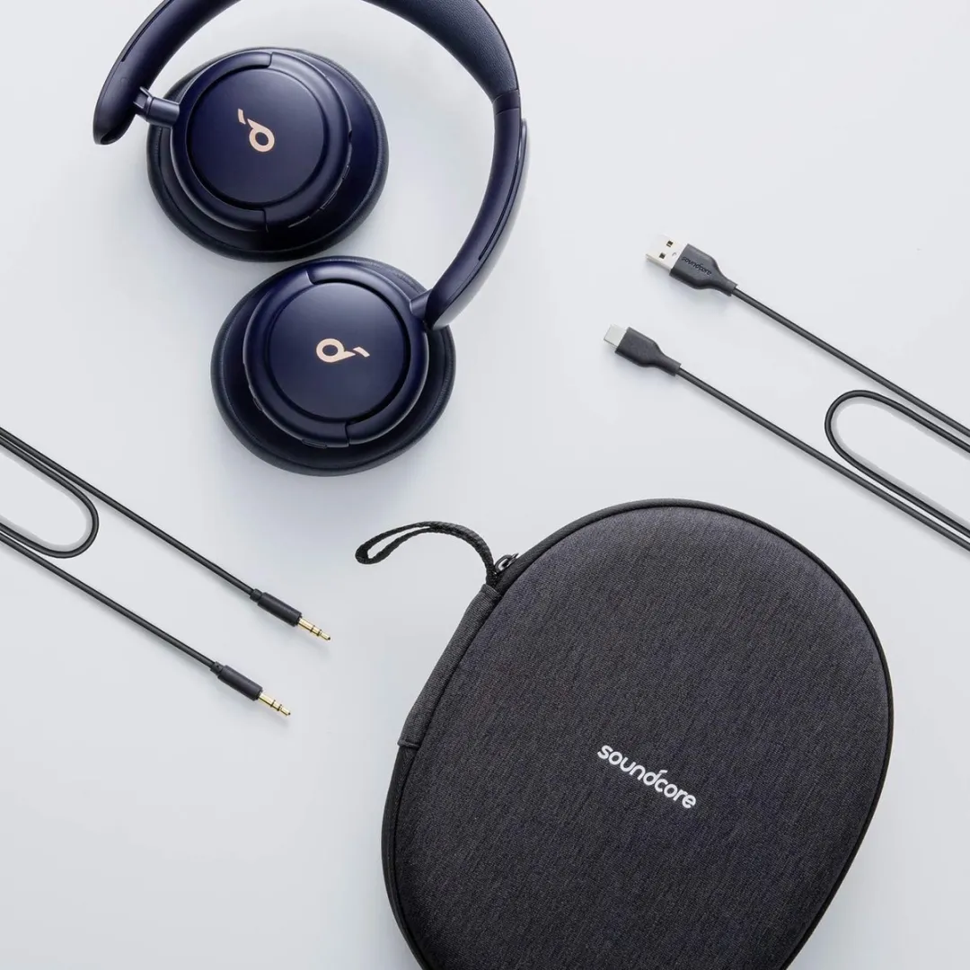 Soundcore Life Q30 Bluetooth Hoofdtelefoon - Blauw - afbeelding 6 van 6