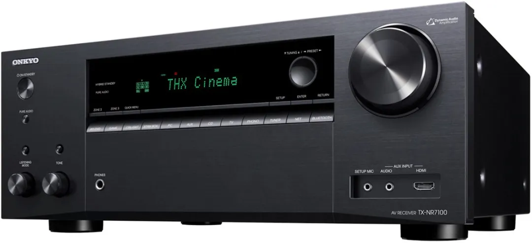 Onkyo TX-NR7100 AV-receiver 9.2 - 8K HDMI 2.1 - Zwart