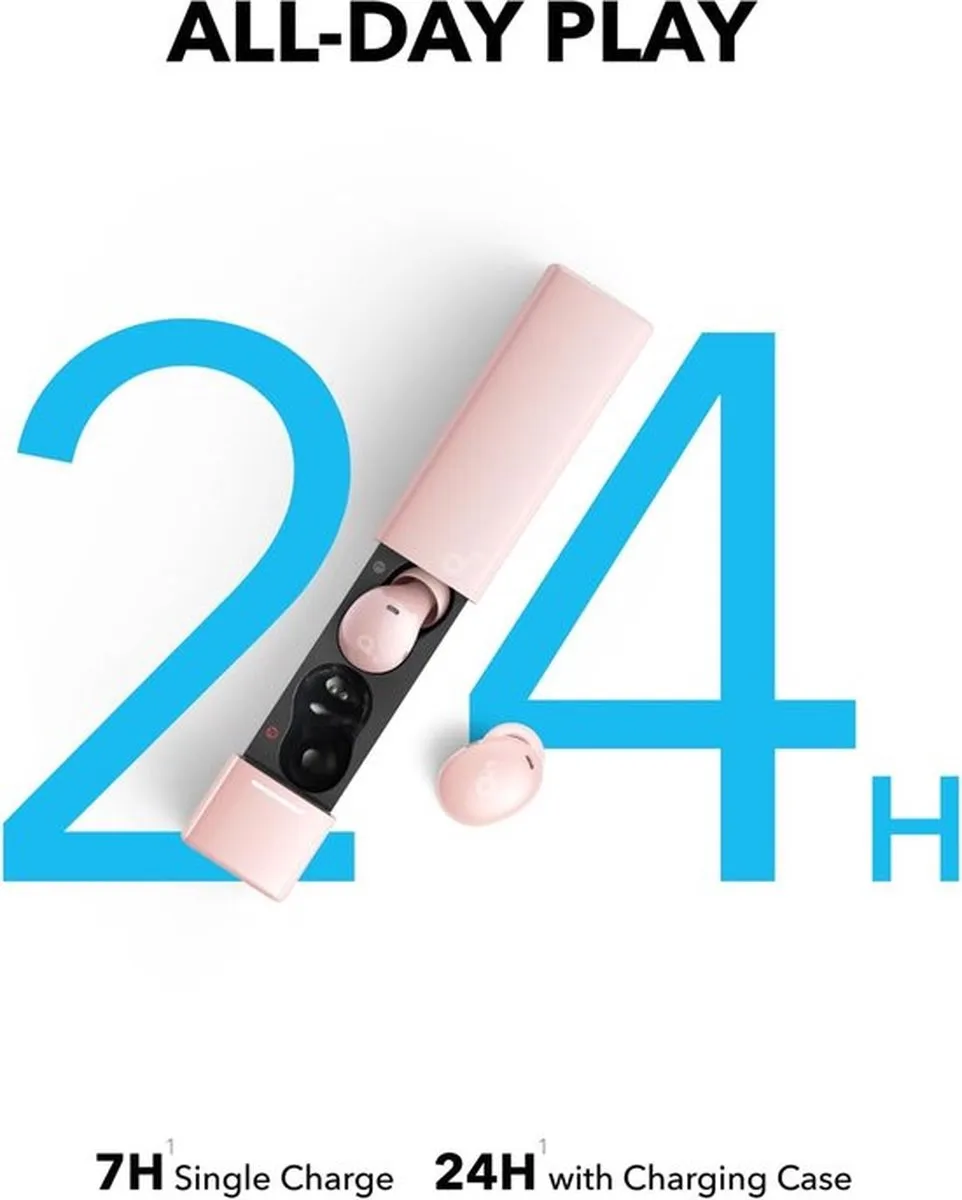 Soundcore A30i In-ear Oordopjes - Roze
