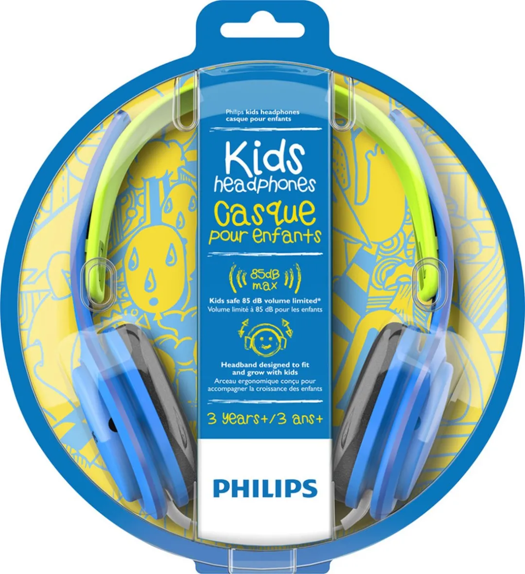 Philips SHK2000 Kids Koptelefoon - Blauw/Groen