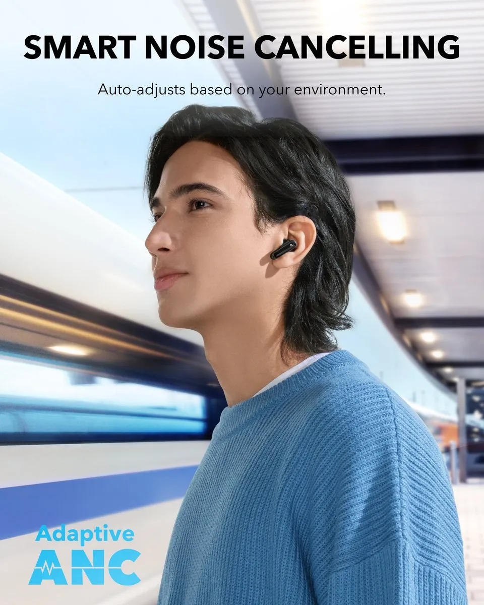 Soundcore P40i In-ear Headset A3955G11 - Zwart