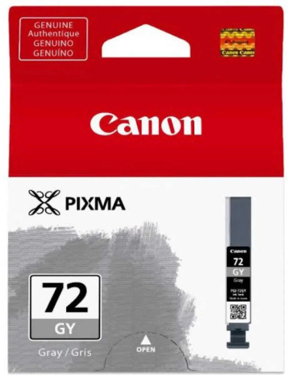 Canon PGI-72GY Inktcartridge Grijs - 165 pagina's