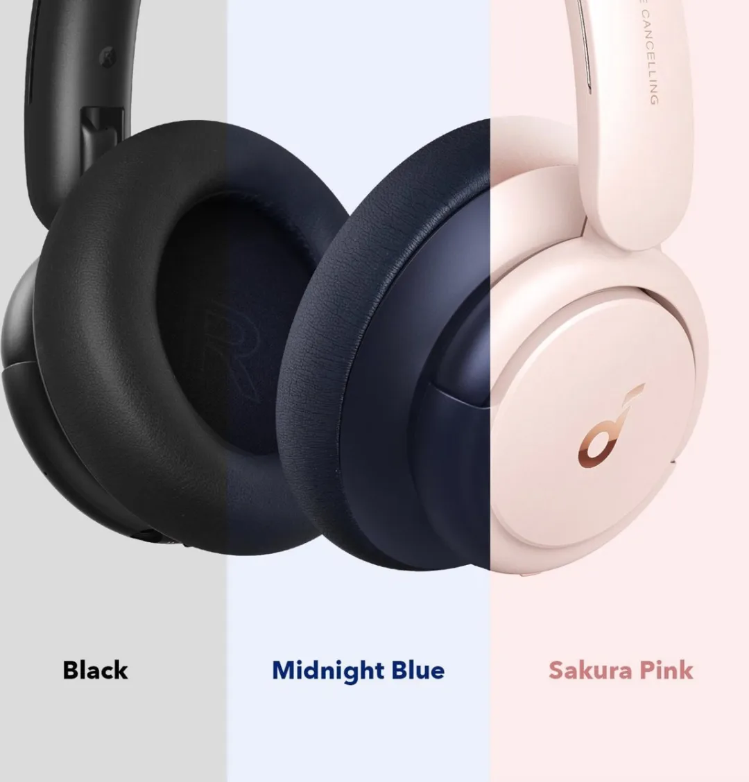 Soundcore Life Q30 Draadloze Over-Ear Koptelefoon - Blauw