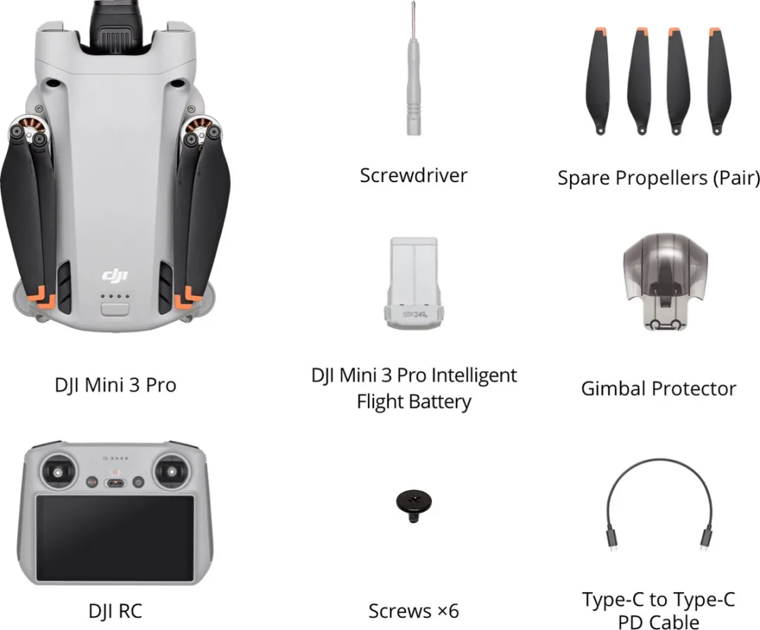 DJI Mini 3 Pro Drone - Grijs - 48MP - afbeelding 6 van 6