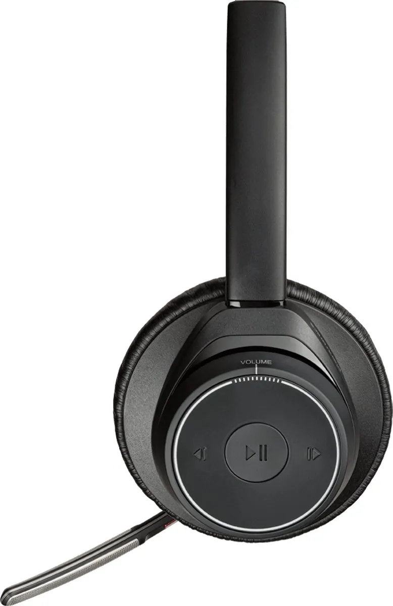 Poly Voyager Focus B825-M UC Headset - Zwart - afbeelding 8 van 12