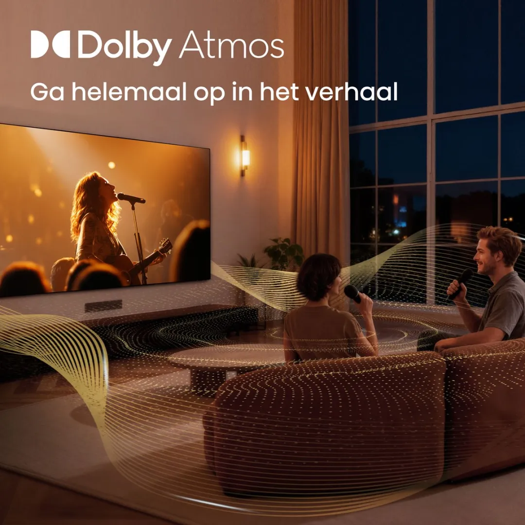 Hisense 32A5S 32 inch TV - FHD - Dolby Atmos - Zwart