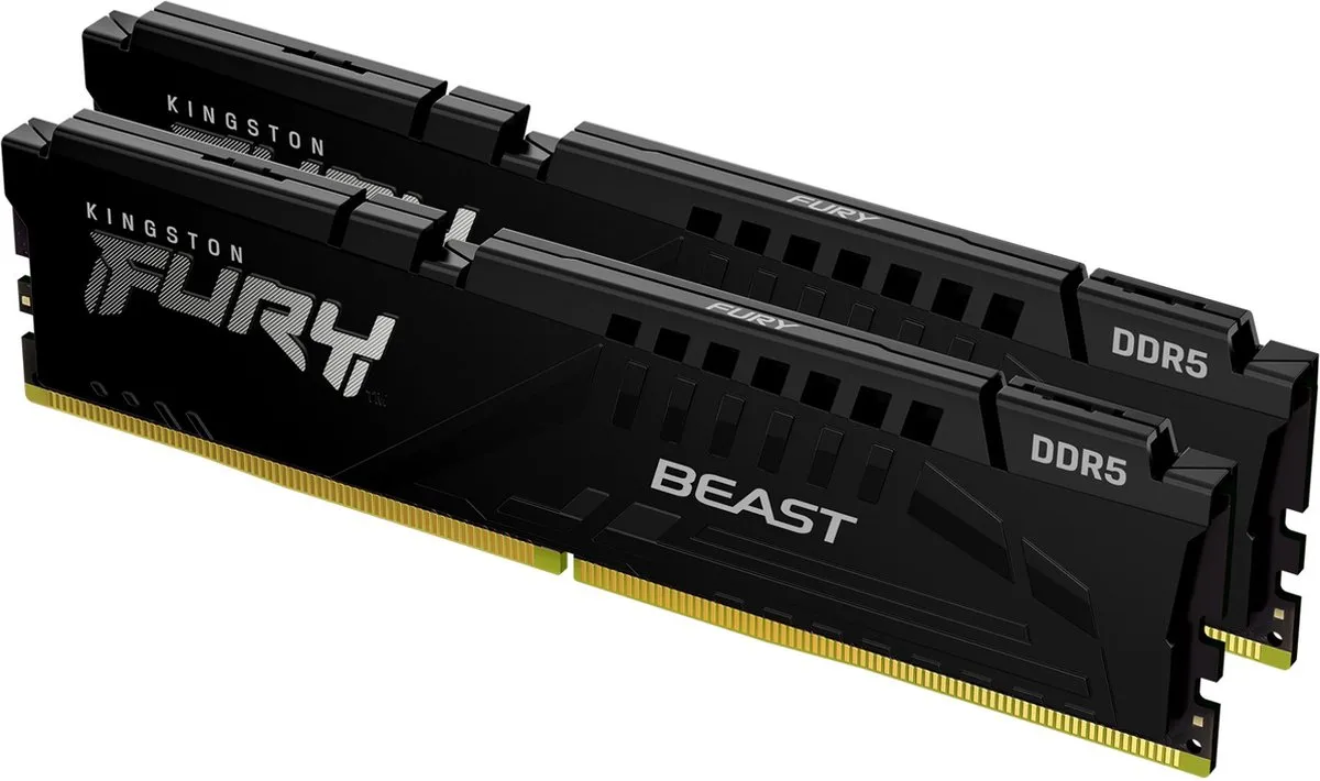 Kingston Fury Beast KF556C36BBEK2-16 DDR5 RAM - 16GB (2x8GB) 5600MT/s