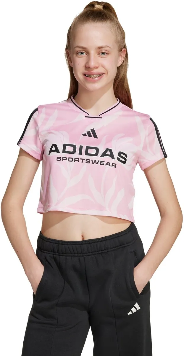 adidas House of Tiro Colors of Football Crop T-shirt