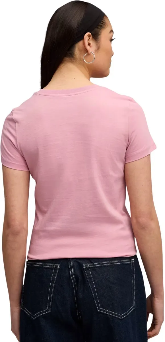 PUMA Dames No. 1 Logo Tee - L - Roze