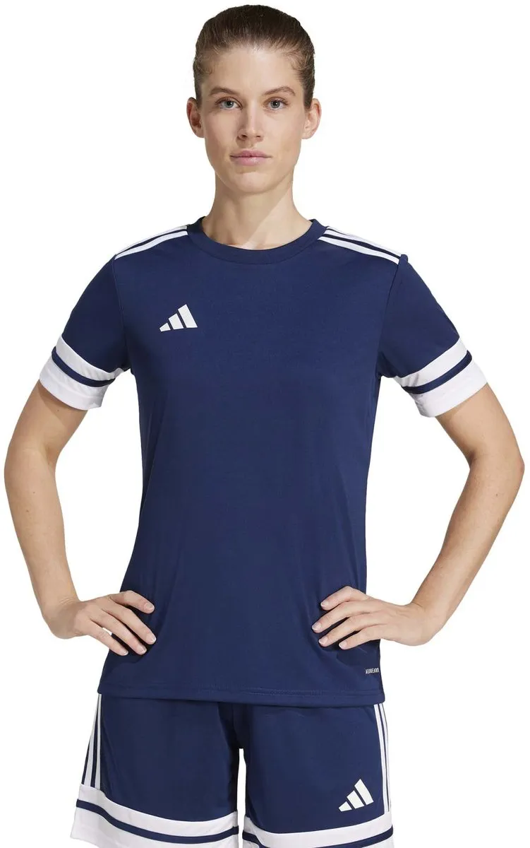 adidas Squadra 25 Shirt Dames M - Donkerblauw/Wit