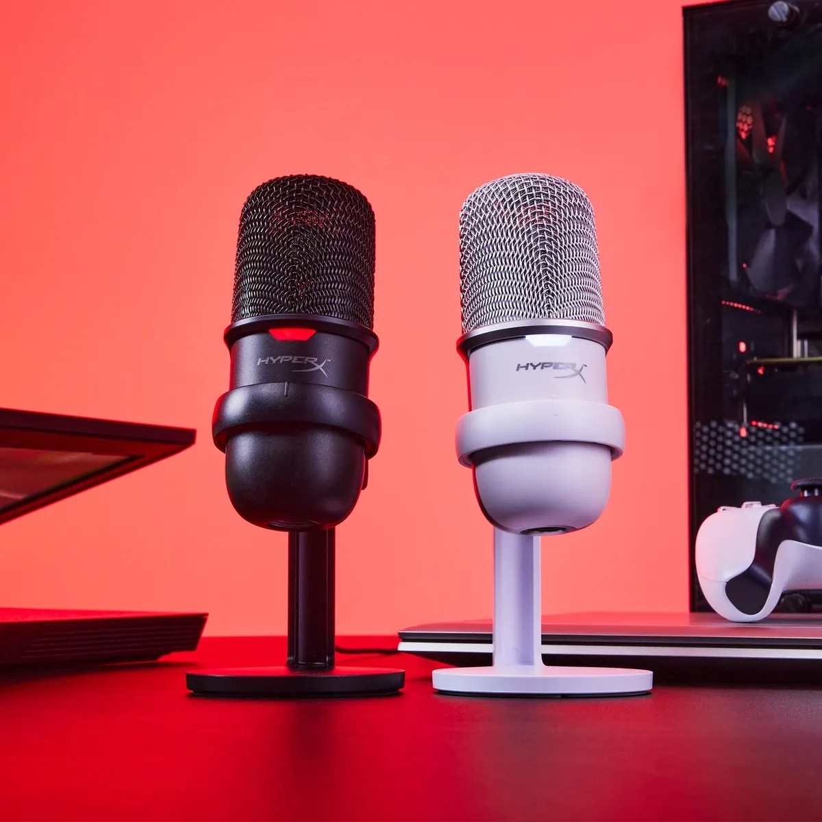 HyperX SoloCast USB Microfoon - Hi-Res Zwart - afbeelding 6 van 6