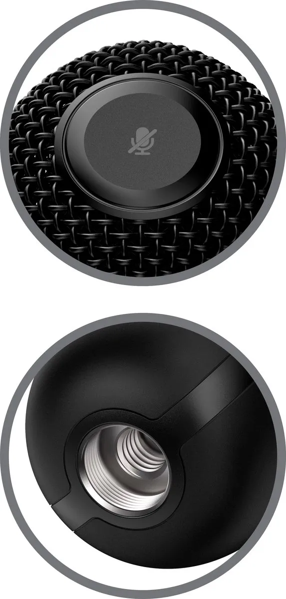HyperX SoloCast USB Microfoon - Hi-Res Zwart