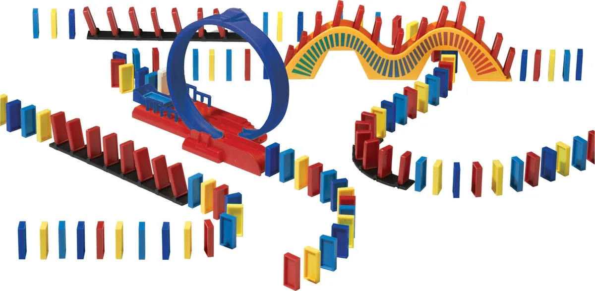 Goliath Domino Express Amazing Looping Bouwset - 88 Stukken - Multicolor