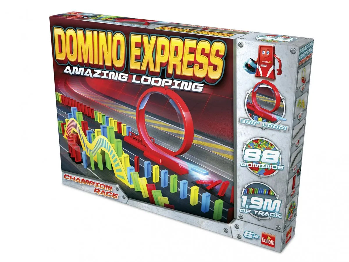 Goliath Domino Express Amazing Looping Bouwset - 88 Stukken - Multicolor - afbeelding 6 van 10