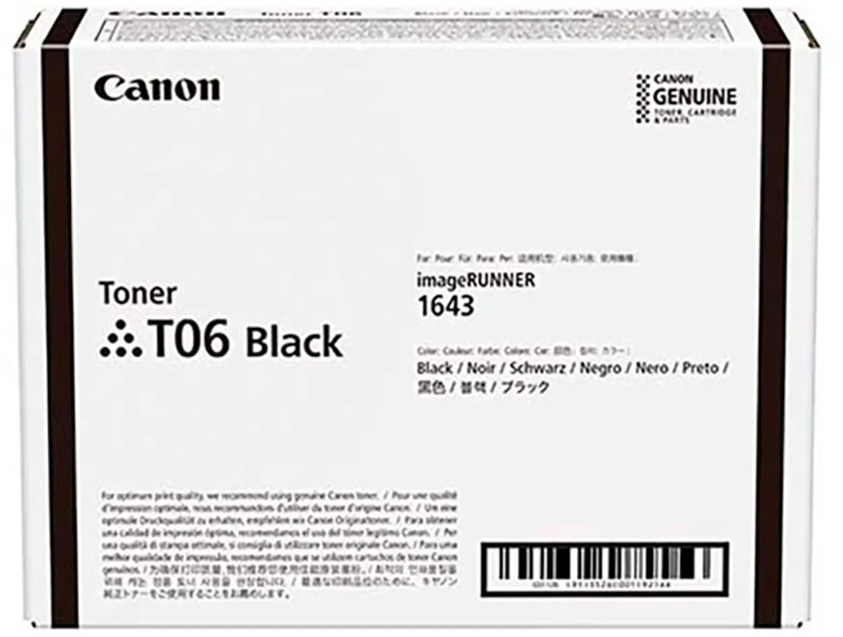 Canon T06 Tonercartridge Zwart - 20.500 pagina's