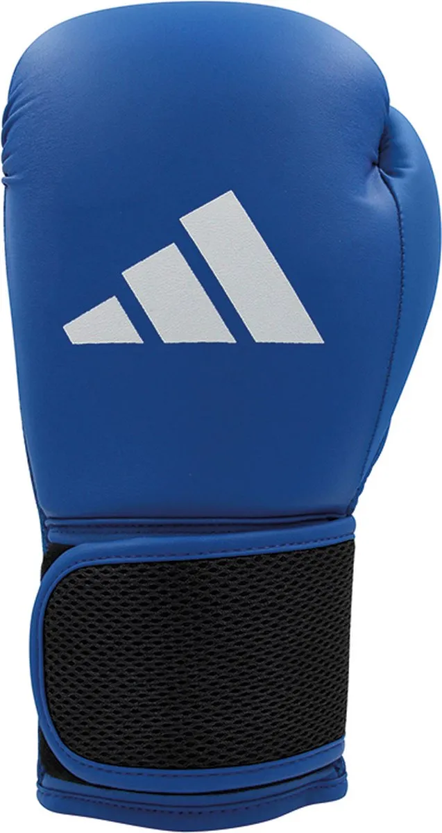 adidas Hybrid 25 Kids Bokshandschoenen 6oz - Blauw/Zwart