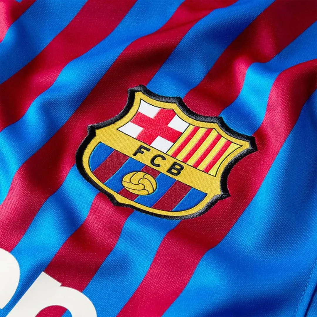 Nike FC Barcelona Stadium Home 2021/2022 Sportshirt - Maat 134