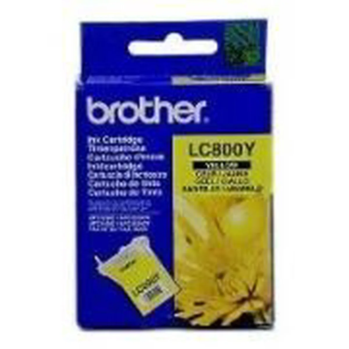 Brother LC-800Y Inktcartridge - Geel