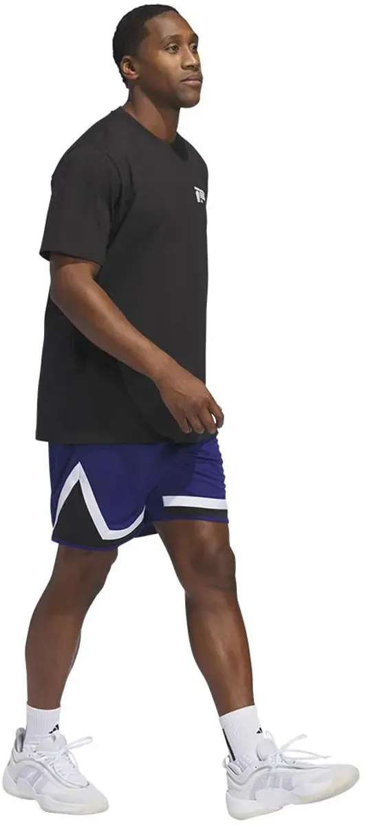 Adidas Worldwide Hoops T-shirt - M - Zwart