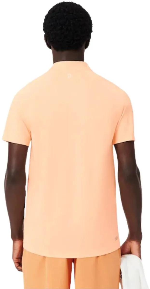 Lacoste Polo Tennis Novak Djokovic Heren - Oranje XL