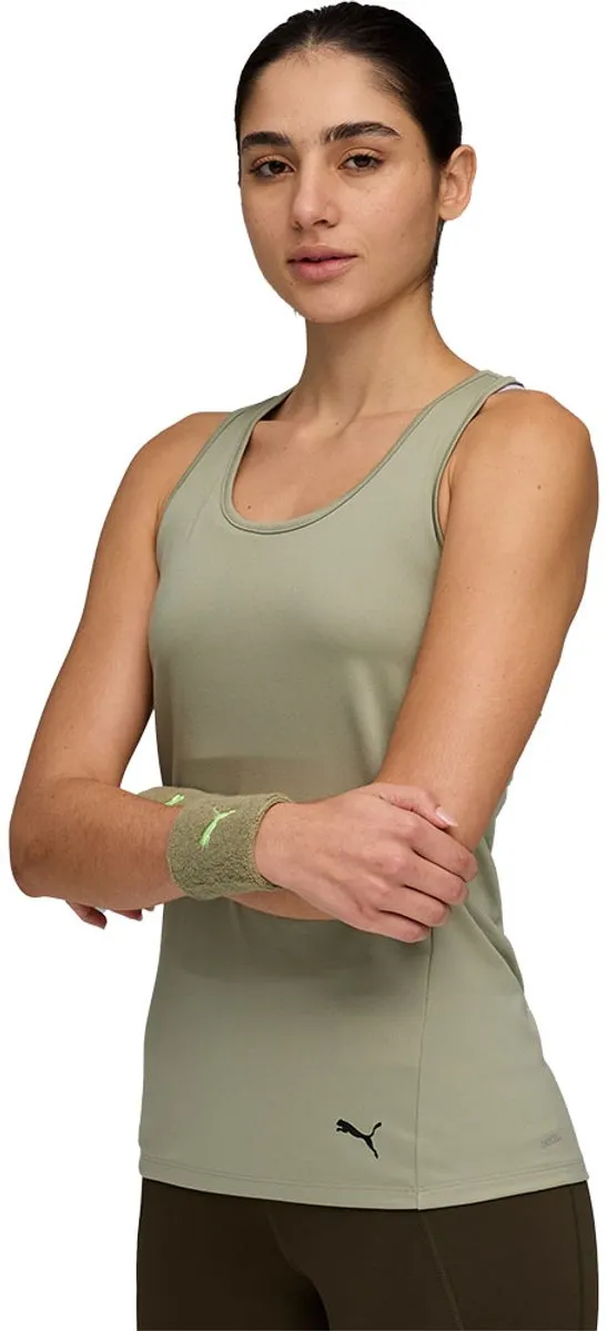 PUMA Tad Essential Mouwloos T-shirt M - Lux Army