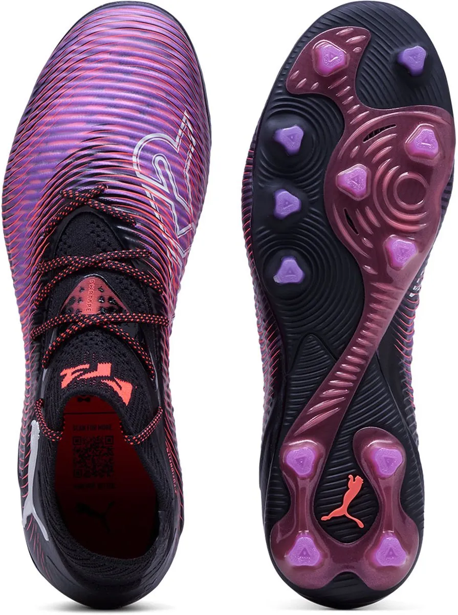 PUMA Future 8 Ultimate Ag Voetbalschoenen 44 - Zwart