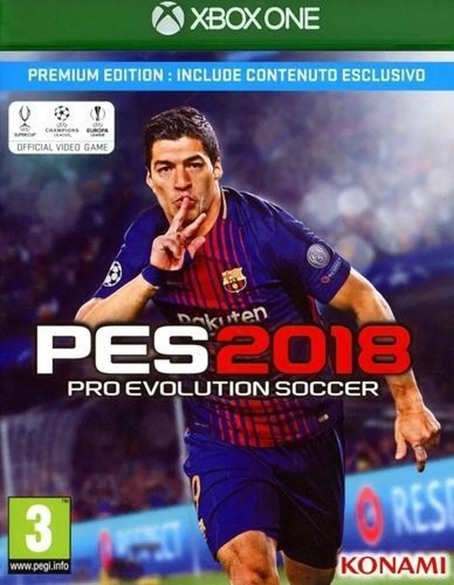 Konami Pro Evolution Soccer 2018 Premium Edition Xbox One