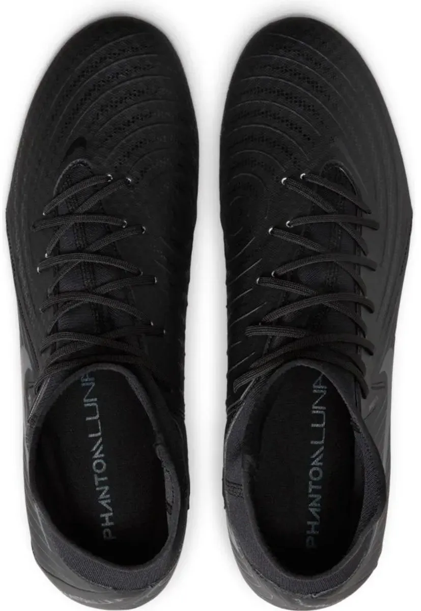Nike Phantom Luna II Academy FG/MG Voetbalschoenen - 38.5 - Zwart