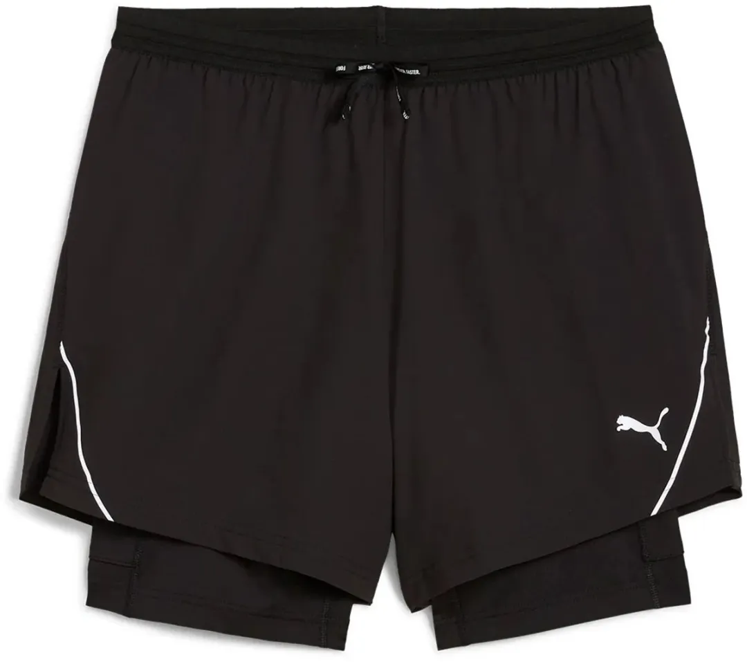 PUMA Ultraweave 2in1 Korte Broek - XS - Zwart - afbeelding 6 van 6