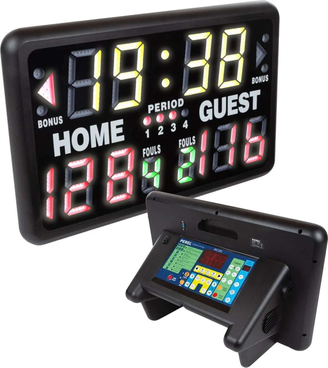 Perel Digitaal Scorebord 40,5x62cm