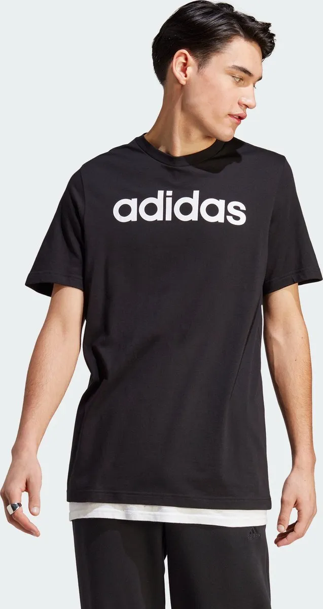 adidas Sportswear Essentials T-shirt IC9274 - Zwart - XL